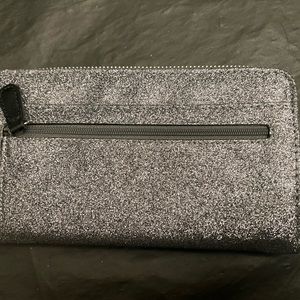 Silver glittery Liz Claiborne wallet. NWOT